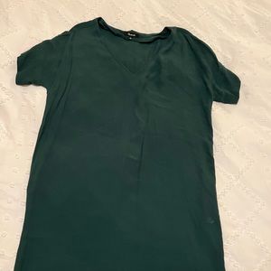 Madewell green casual dress
